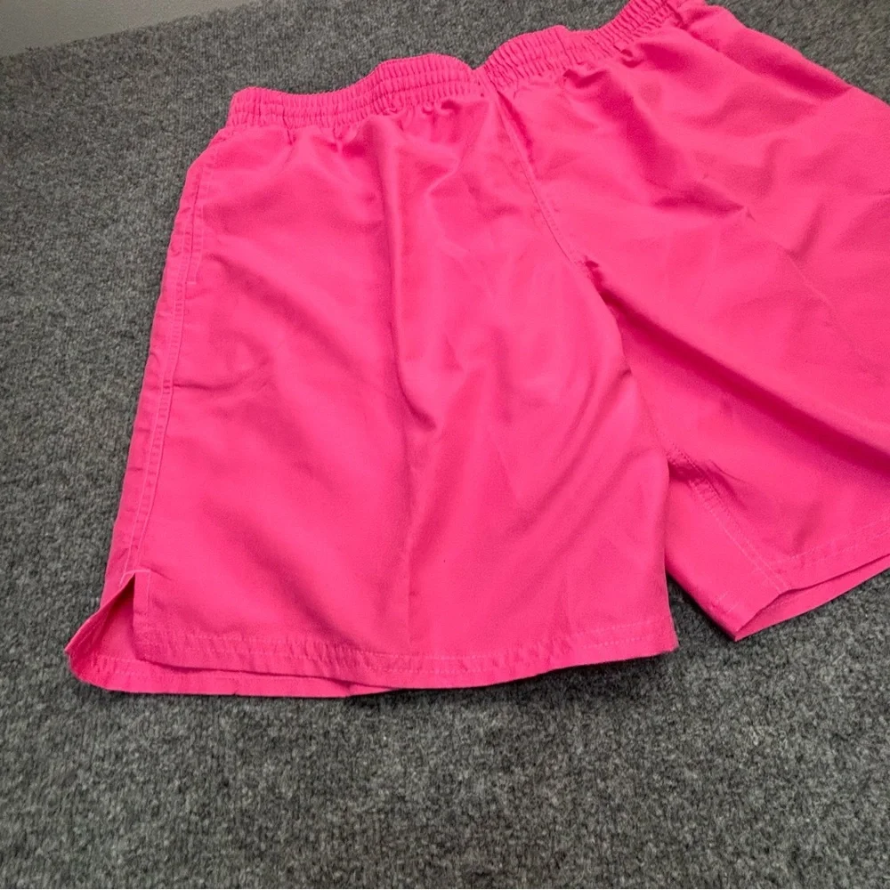 Nike Swim Trunks XXL Mens Pink Fireberry Volley Shorts 5